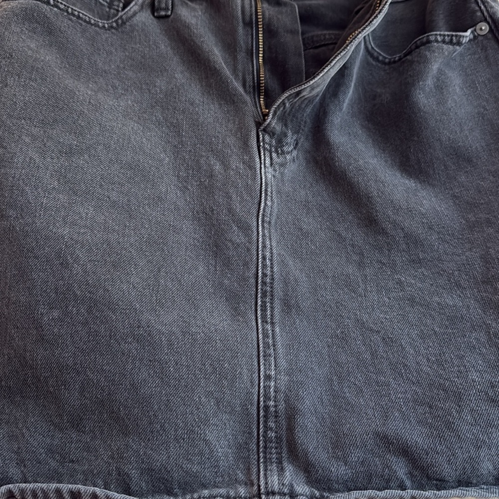 Madewell Charcoal Denim Mini Skirt - Picture 7 of 7